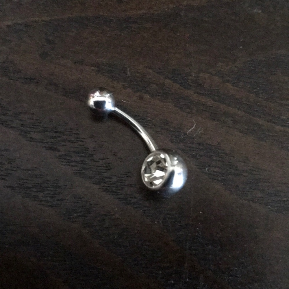 Stunning Crystal Belly Button Ring - image 1